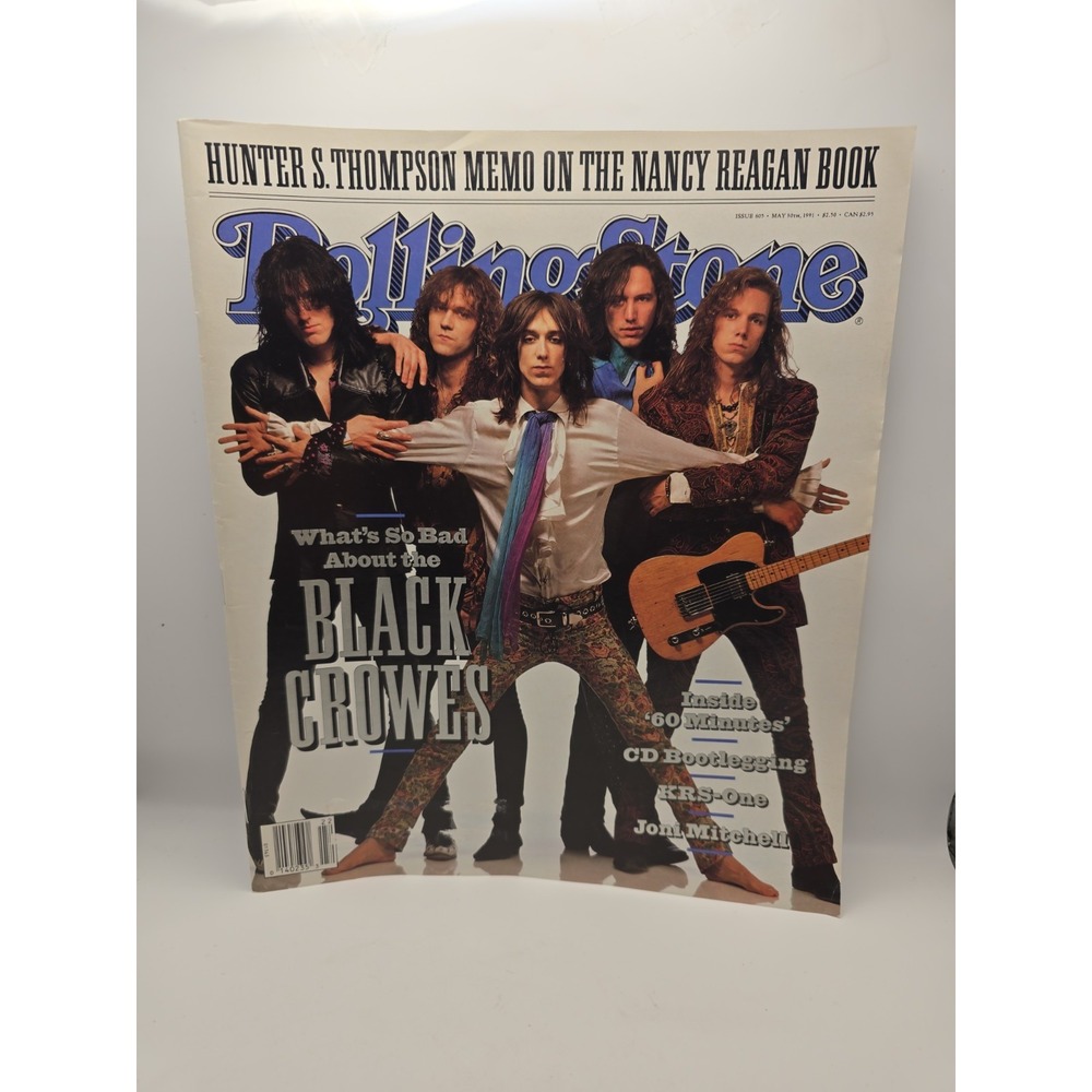 Rolling Stone #604 The Black Crowes May 16 1991 Illustrated Music Magazine